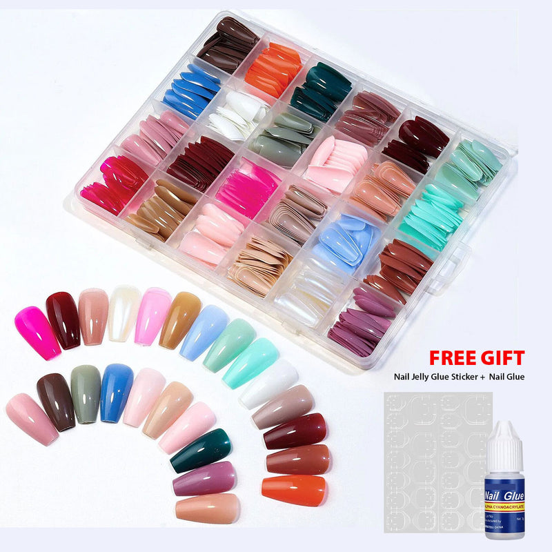 Artificial Nails Pack Of 576 Nails